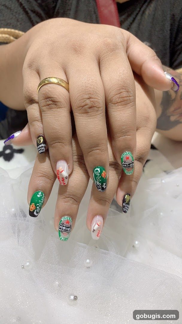 Cherry Nail Design Eyelash Extensions