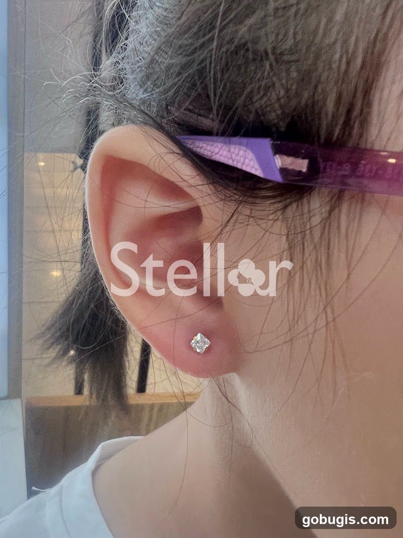 Diamond Stud Earring
