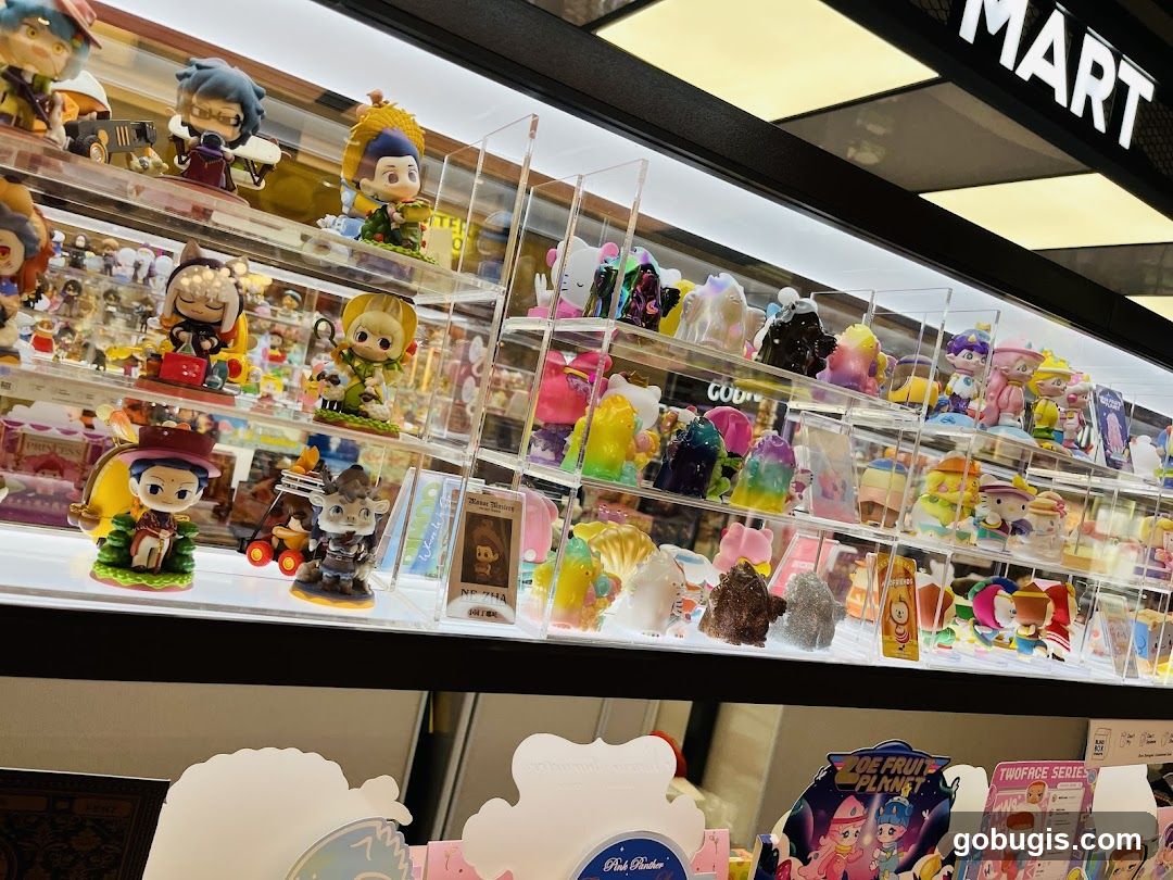 Display of Collectible Figurines