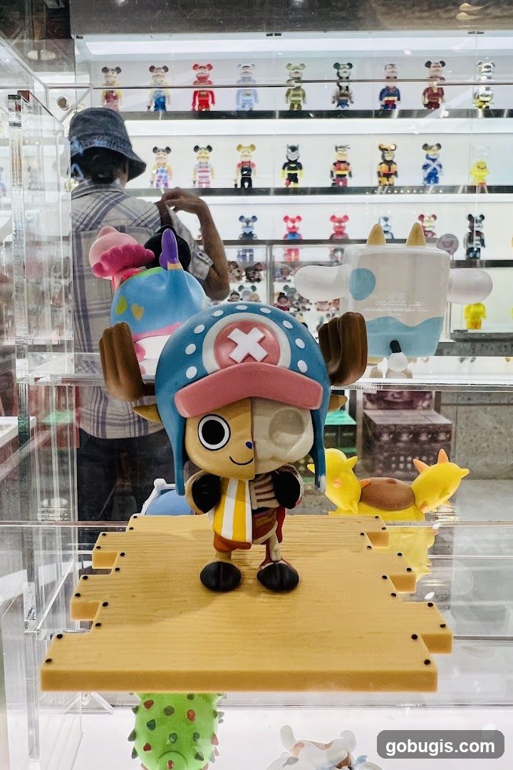 Display of collectible figures