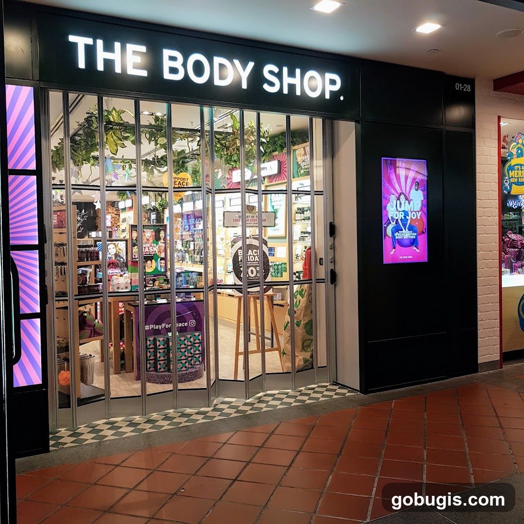 The Body Shop Storefront