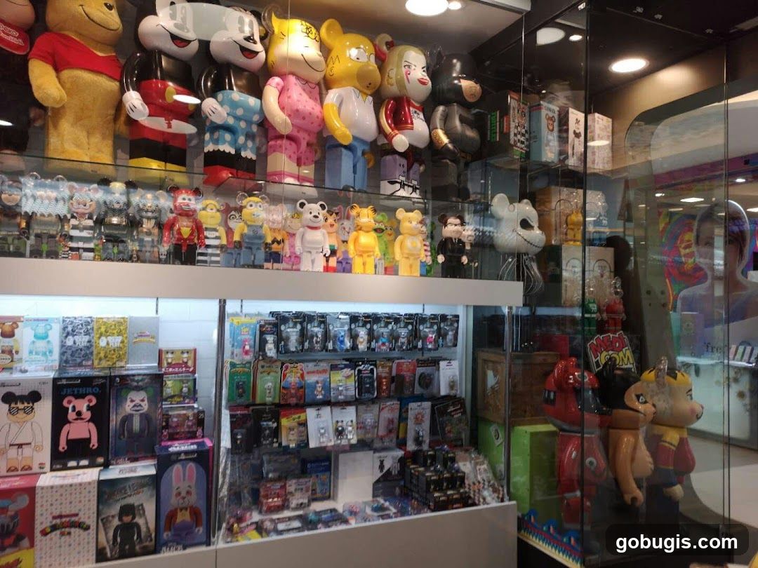 Collectible Toy Store Display