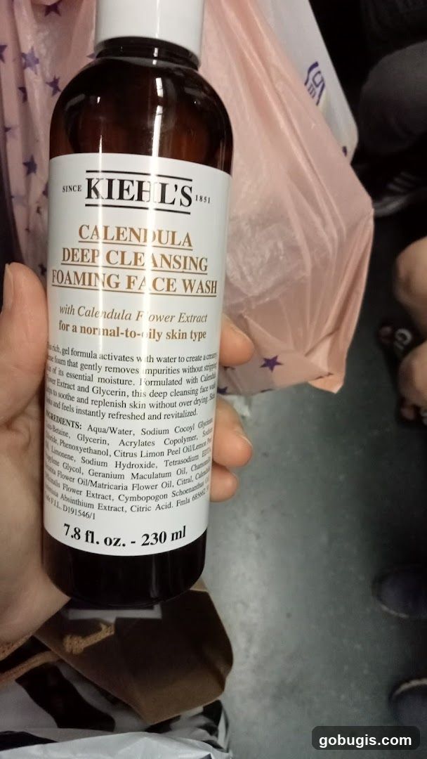 Kiehl's Calendula Deep Cleansing Foaming Face Wash