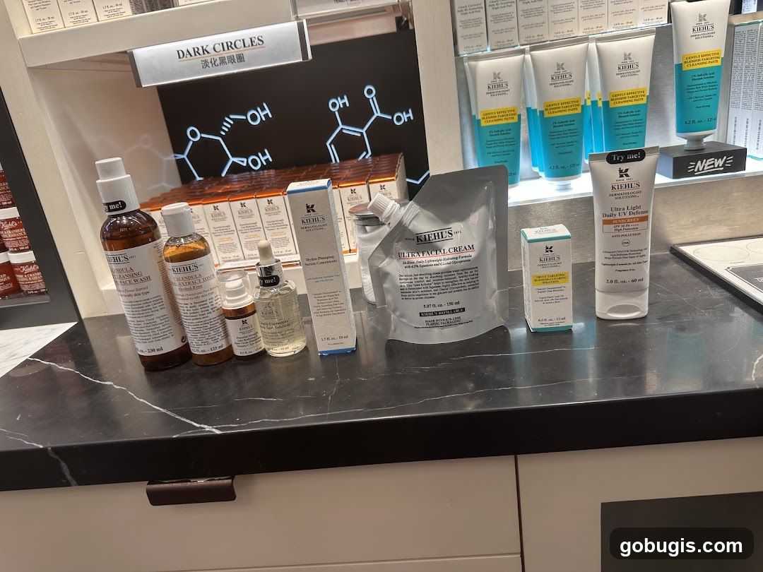 Kiehl's Skincare Products