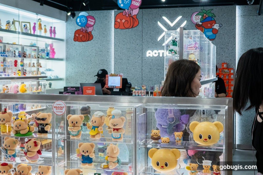 Store Interior with Collectible Toys