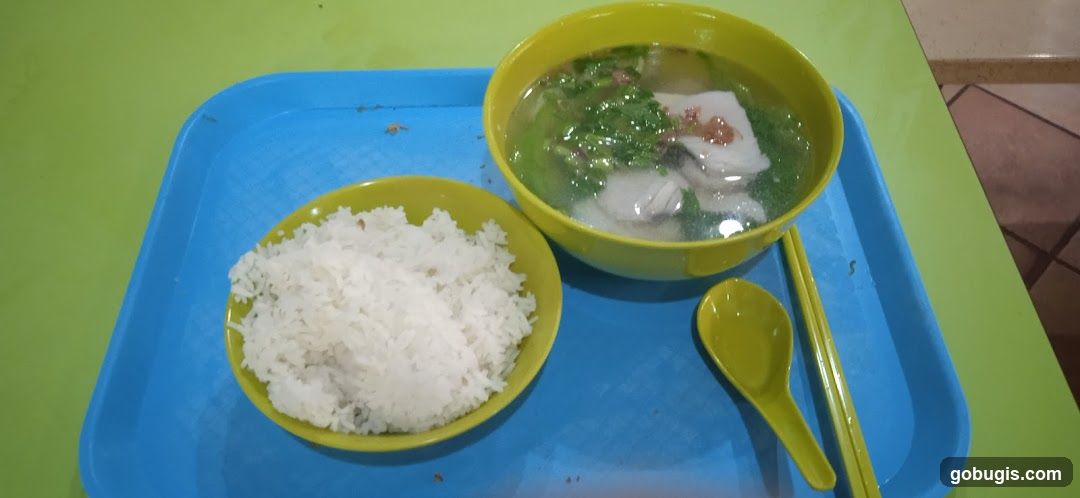 Fish soup with rice