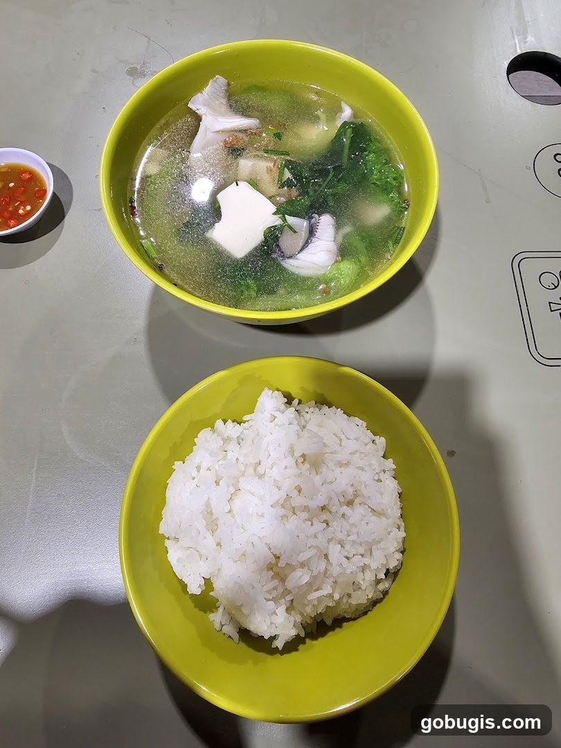 Fish Soup and Rice