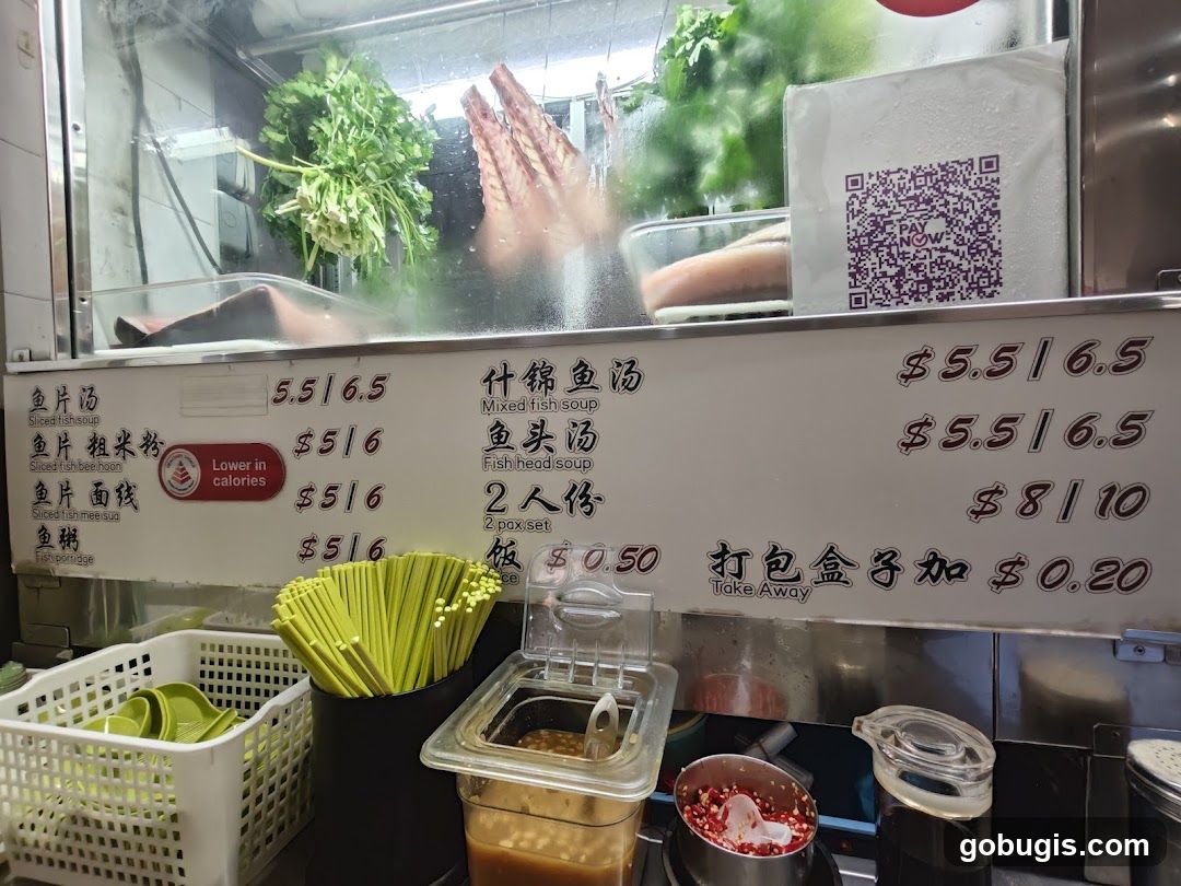 Fish Soup Menu