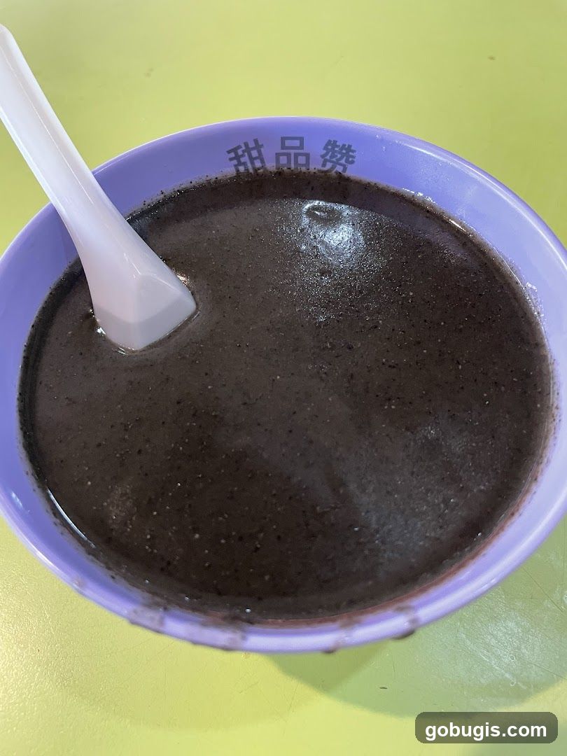 Black Sesame Soup