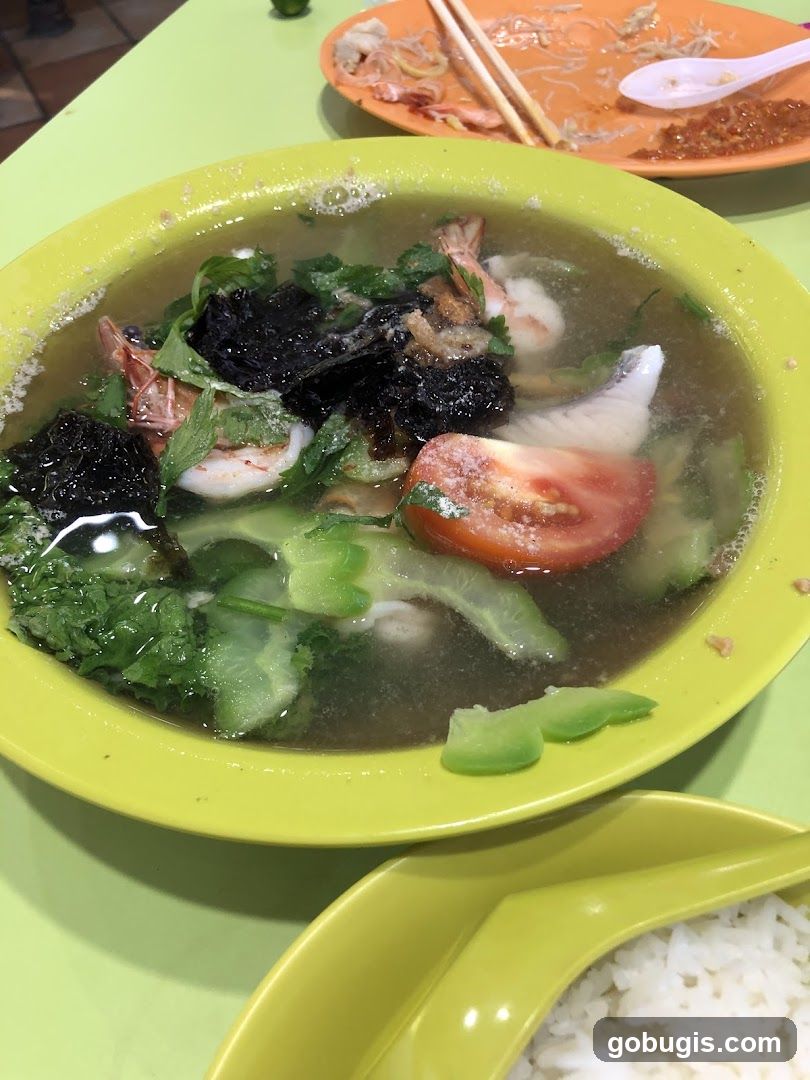 Seafood Soup with Rice