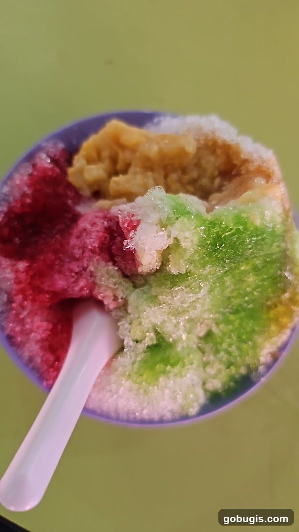 Shaved Ice Dessert