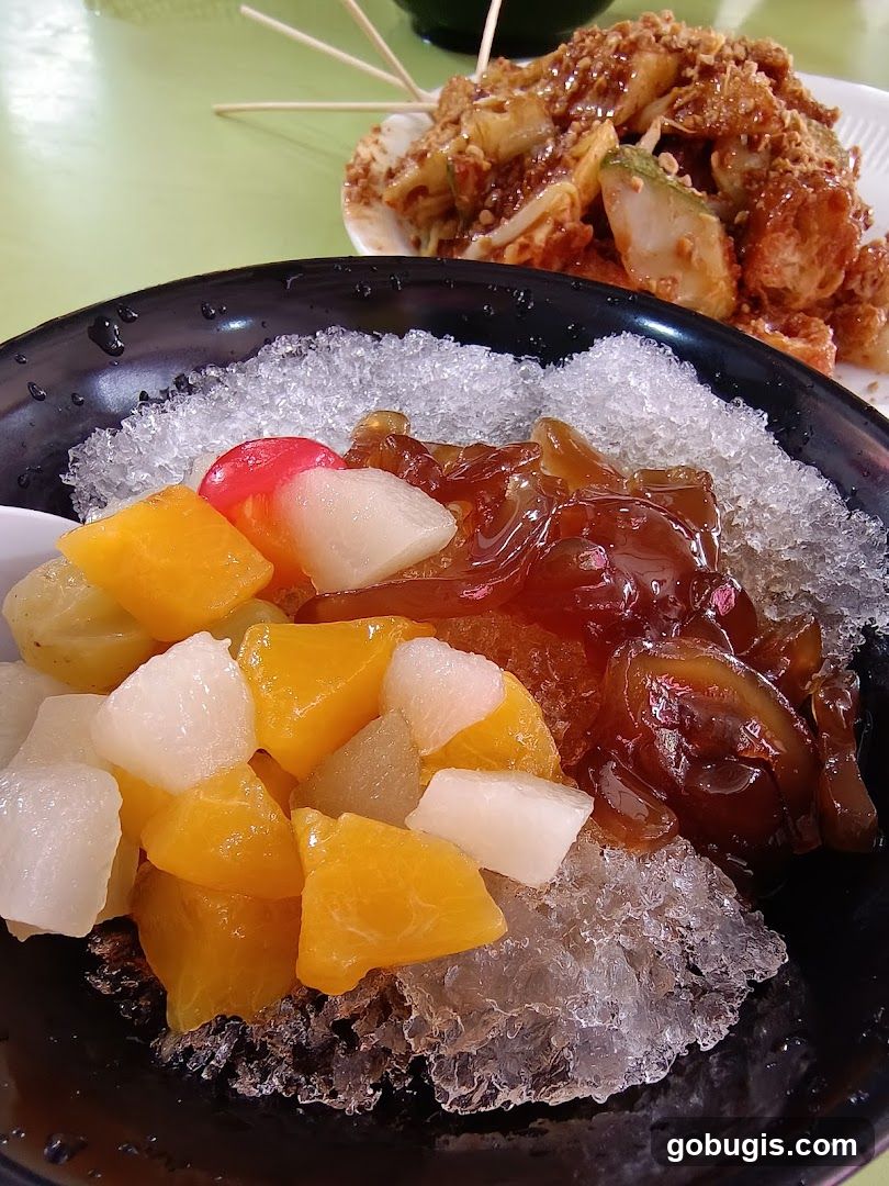 Dessert with Fruit and Jelly