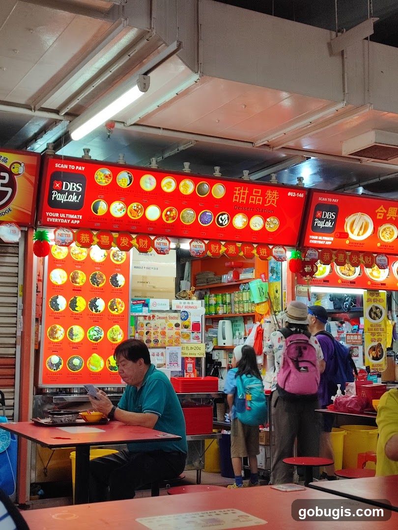 Dessert Station Stall