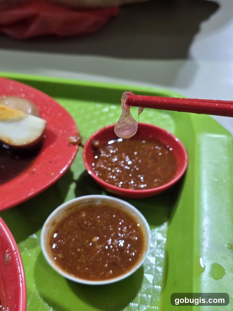 Dipping Sauce and Food