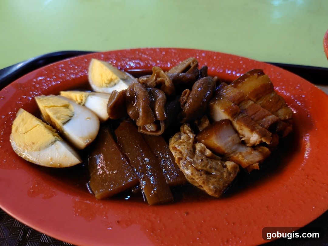 Braised Pork Belly and Eggs