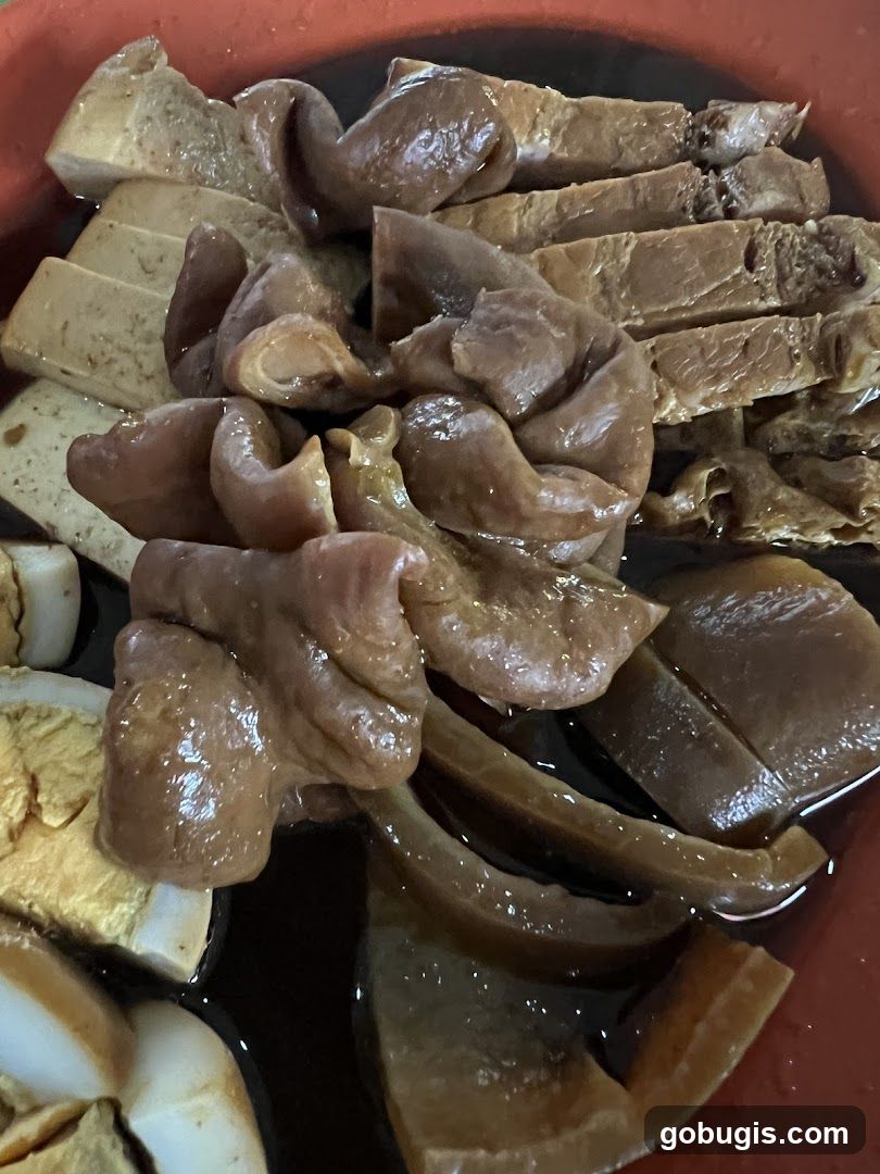 Braised Pork Intestines and Tofu