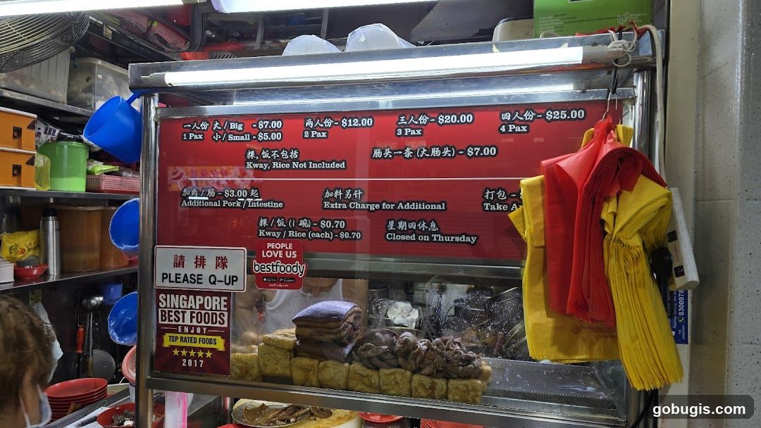 Food Stall Menu