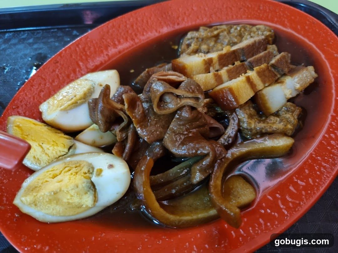 Braised Pork Belly and Eggs
