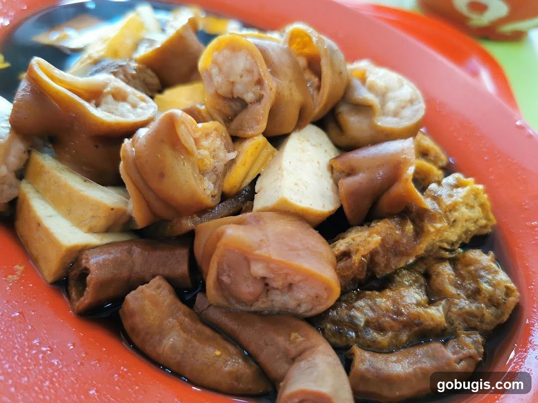 Braised Pork Intestines and Tofu