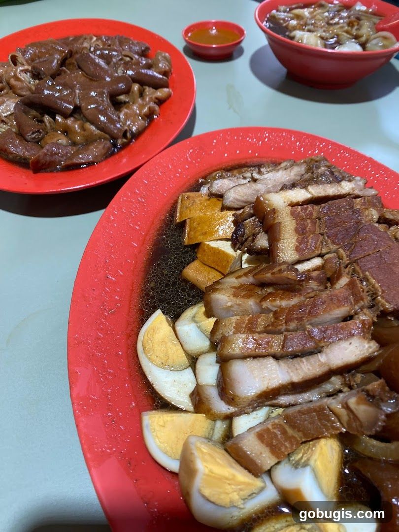 Braised Pork Belly and Eggs