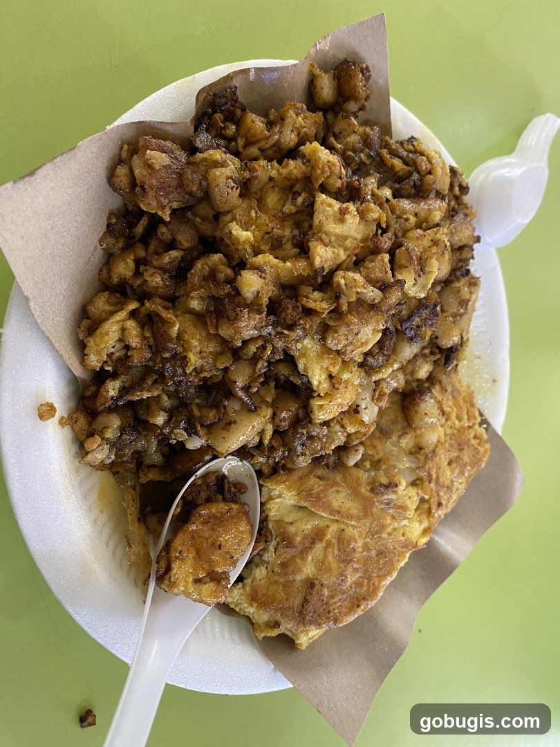 Fried Oyster Omelette