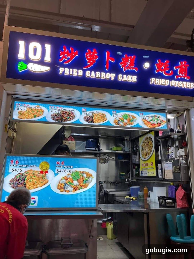 101 Fried Carrot Cake