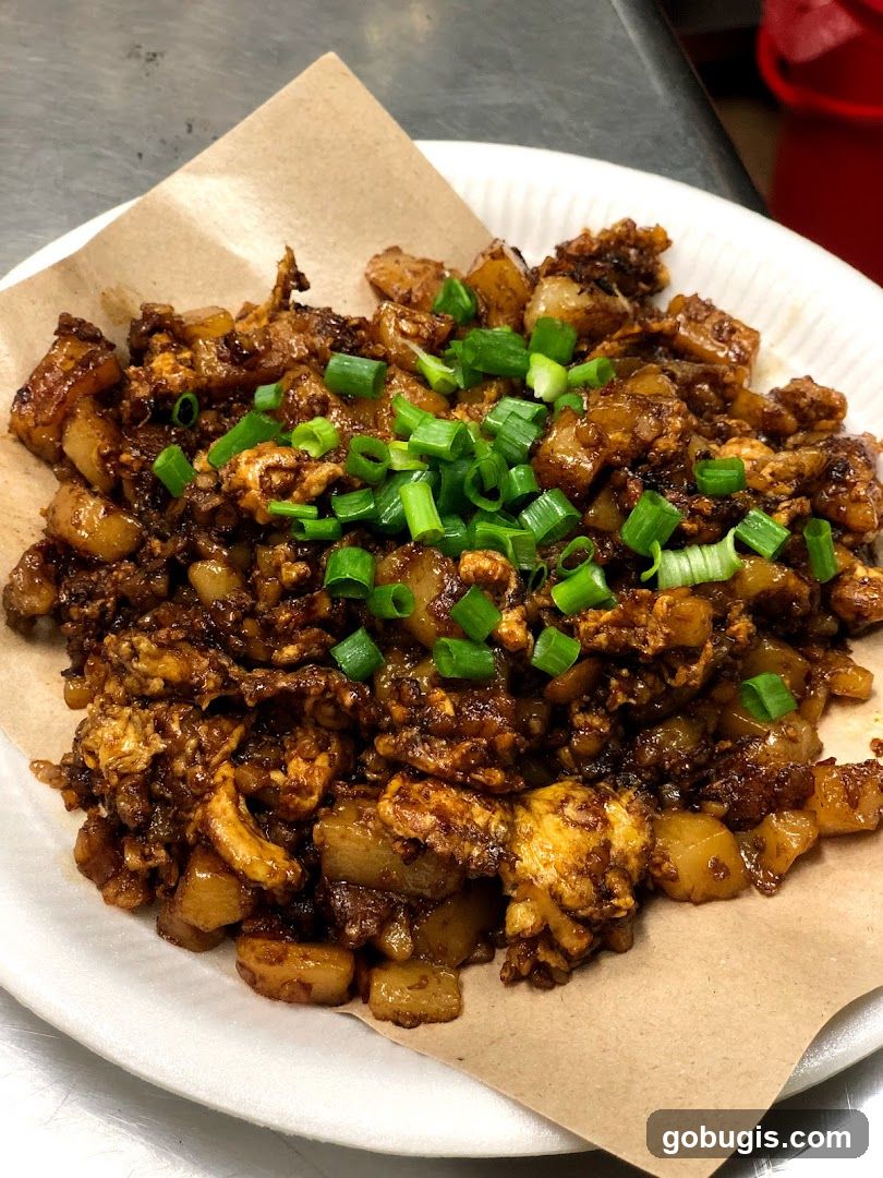 Fried Carrot Cake