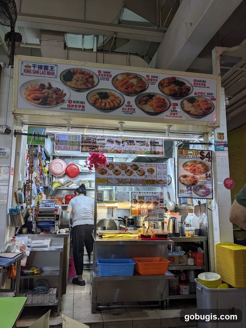 Food Stall Menu