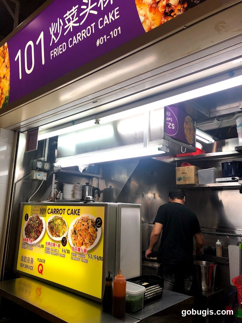 Fried Carrot Cake Stall