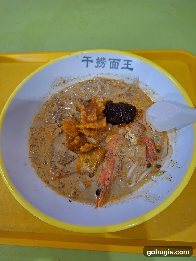 Laksa with Shrimp