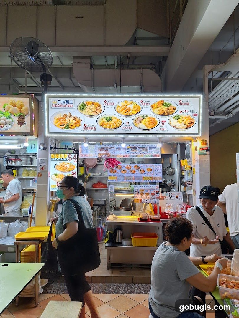 Food Stall Menu