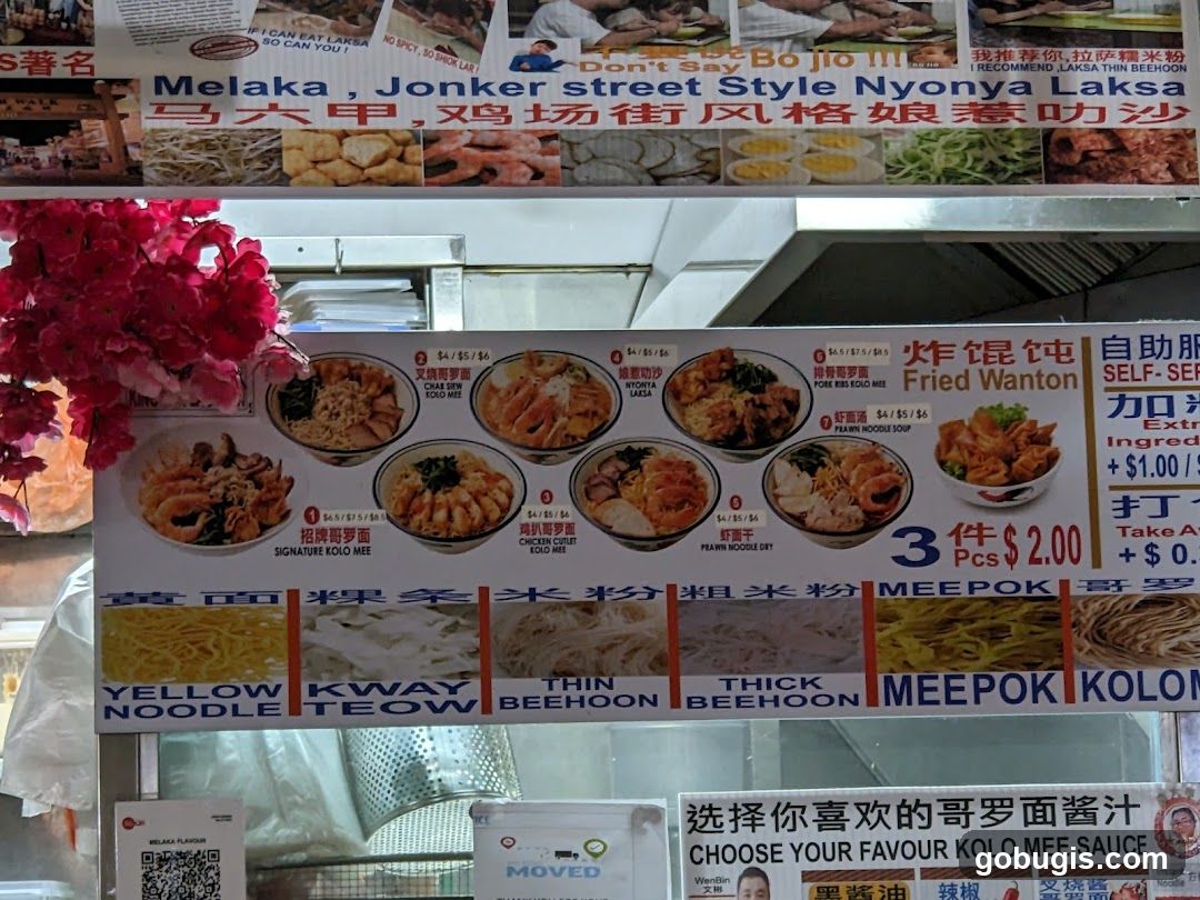 Melaka, Jonker street Style Nyonya Laksa