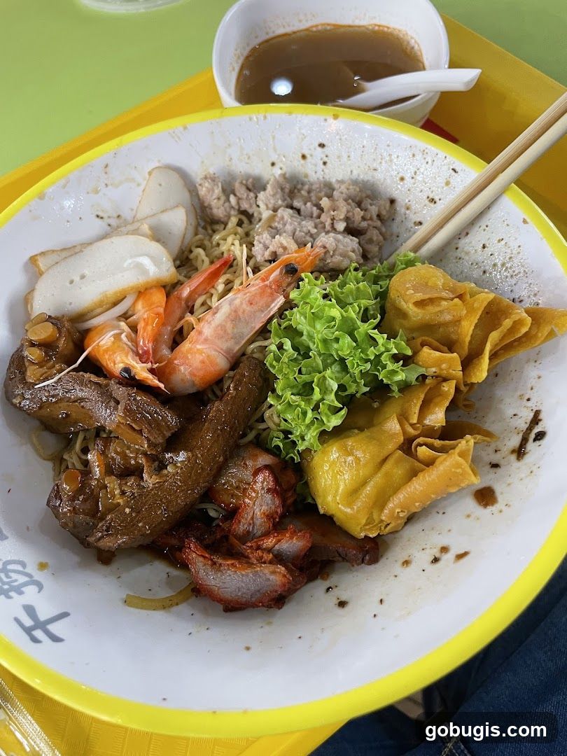 Noodles with Toppings