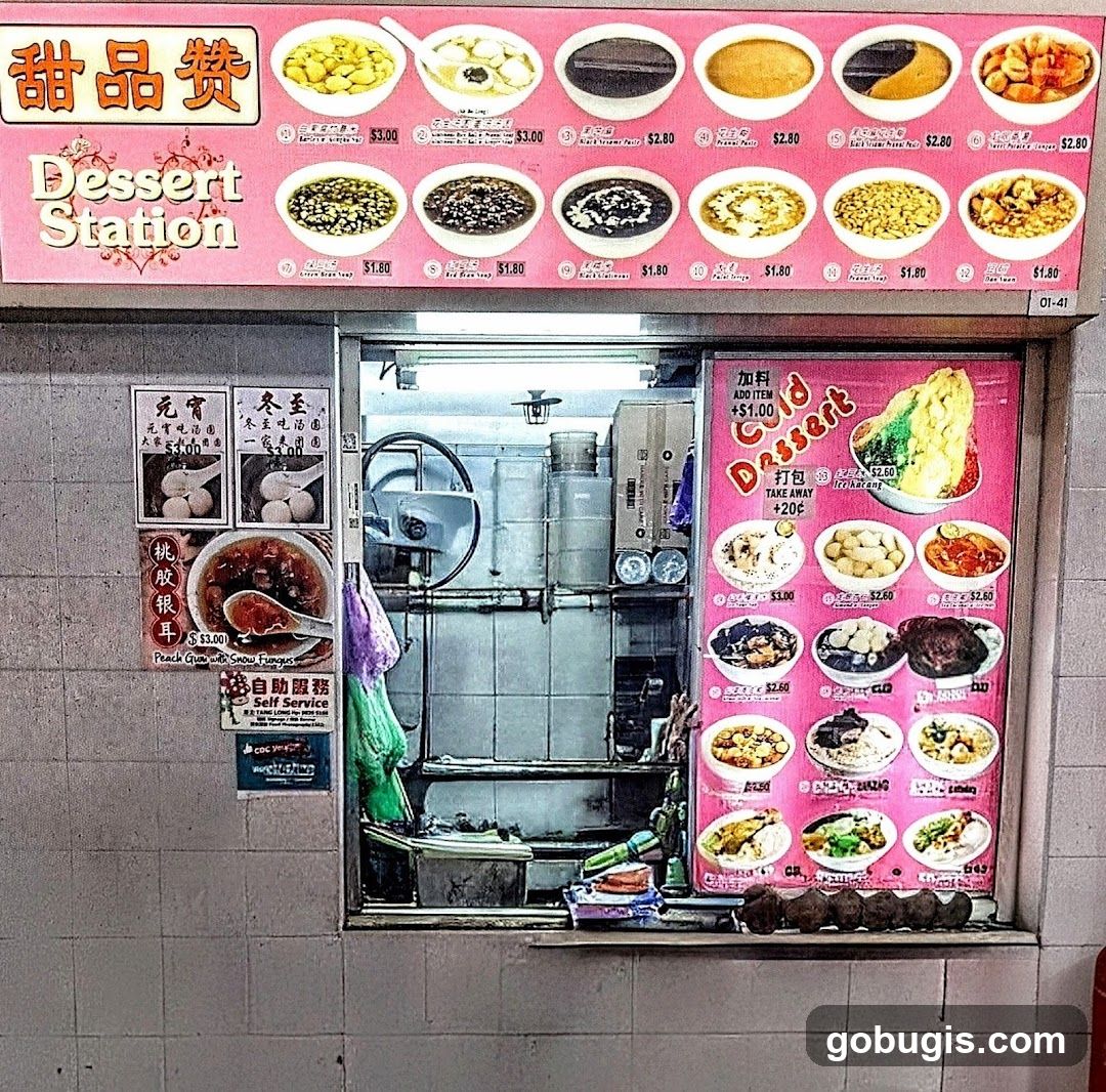 Dessert Station Menu