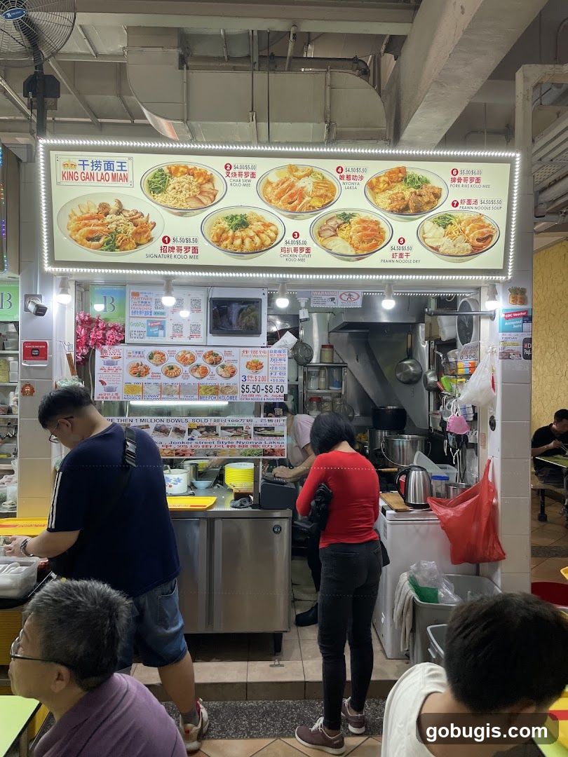 Food Stall Menu