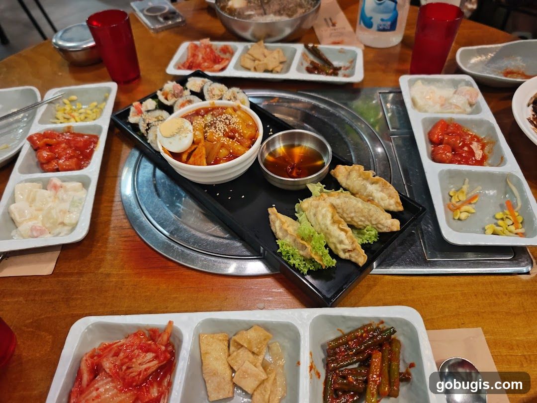 Korean Food Platter