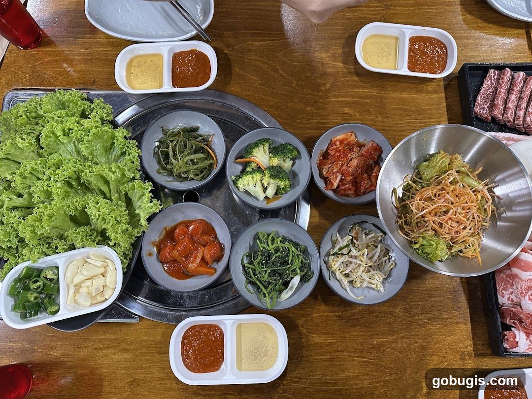 Korean BBQ Spread
