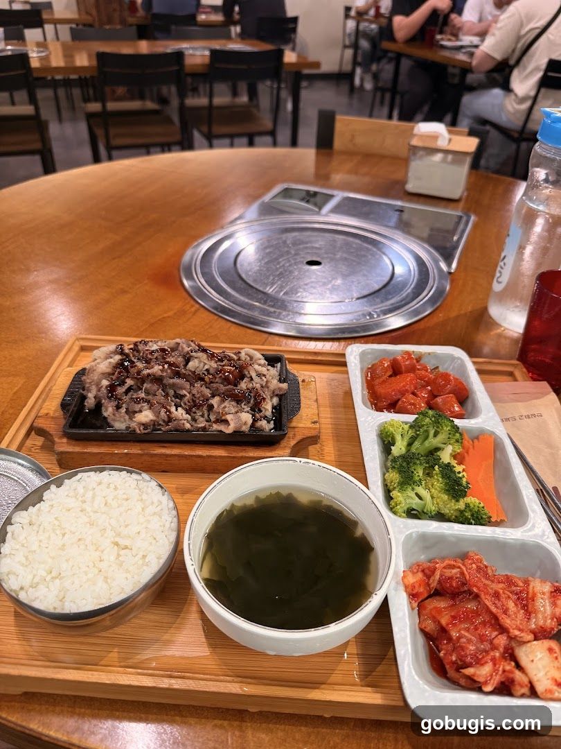 Korean BBQ Meal