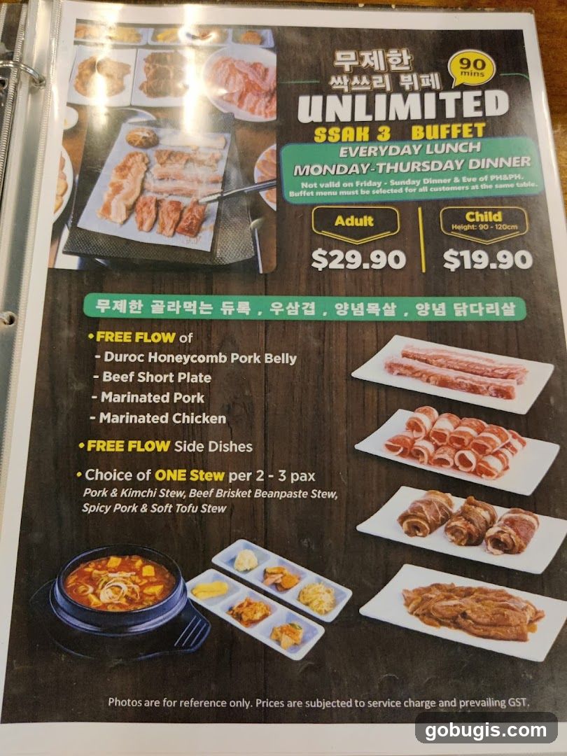 Unlimited Ssak 3 Buffet