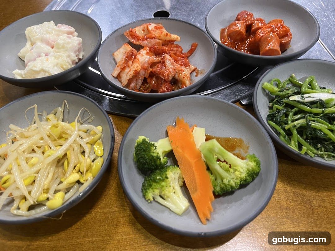 Assorted Korean Side Dishes
