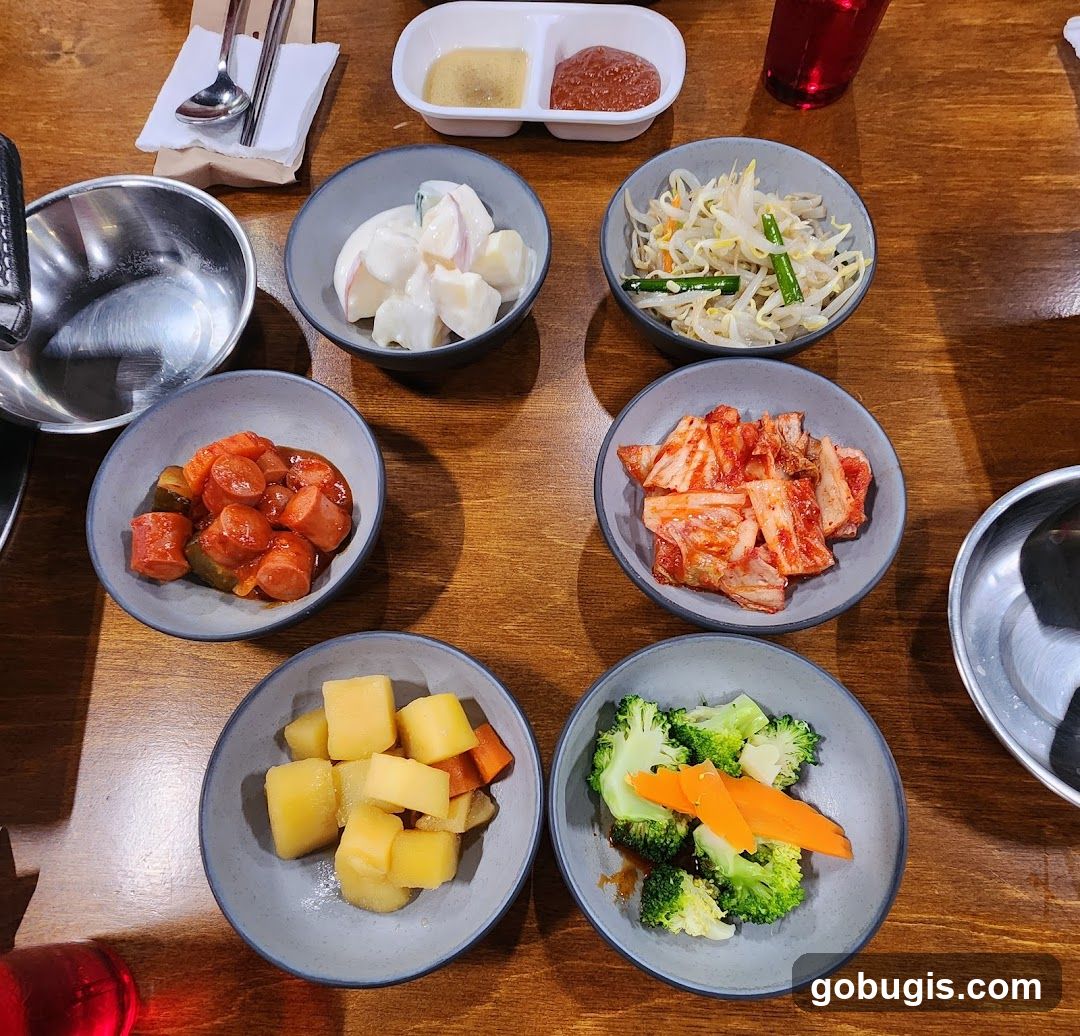 Assorted Korean Side Dishes