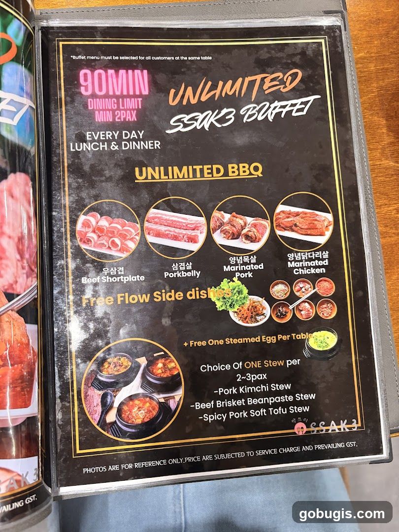 Unlimited Ssuk3 Buffet