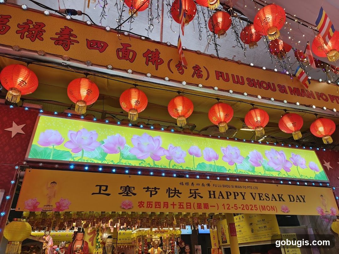 Happy Vesak Day Decorations