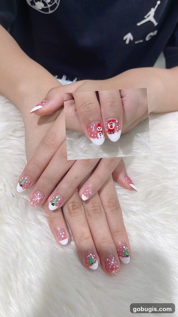 Christmas Themed Nails
