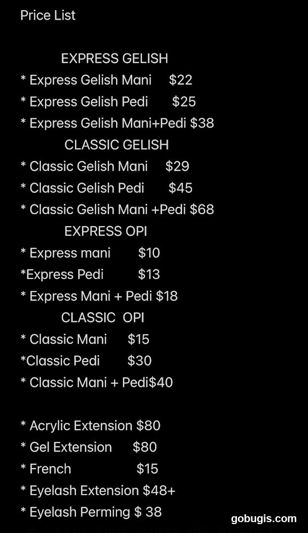 Price List