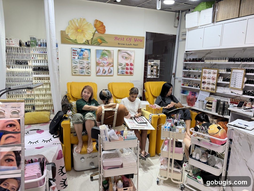 Nail Salon Interior