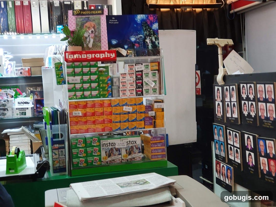 Photo developing and printing supplies