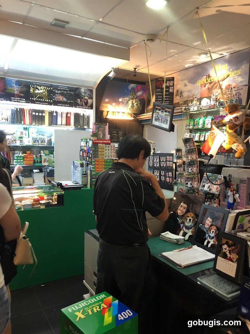 Photo shop interior