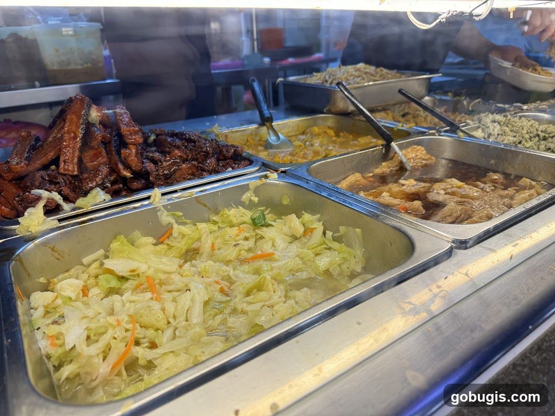 Buffet Food Display