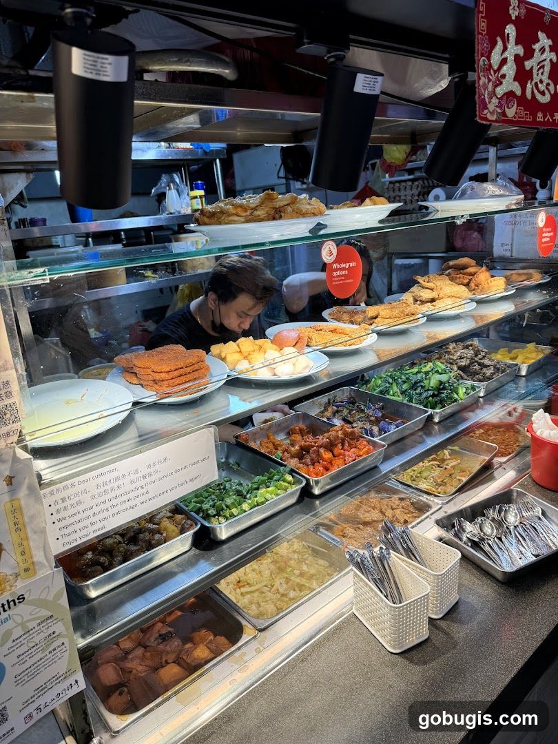 Food Stall Display